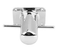 Uqezagpa Borne d'amarrage en acier inoxydable 316 pour yacht et bateau - Accessoires pour un amarrage sécurisé - 120 mm x 90 mm - Borne en acier inoxydable