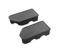 Uqezagpa Bouchons de protection pour rails de lit - Capuchons en ABS - Anti-poussière - Pour Ilverado - Sans outil