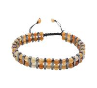 Uqezagpa Bracelet élastique réglable en perles de cristal avec pierres pour énergie positive et relaxation Multi Genstones, One Size, Comme décrit