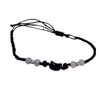 Uqezagpa Bracelet jonc avec symbole d'accord et sphère - Hypoallergénique - Confortable - À porter - Cadeau d'anniversaire ou d'année - Bijou de couple en perles, One Size, Comme décrit