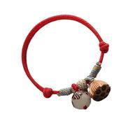 Uqezagpa Bracelets multi-usages pour la protection et la chance, cordon kabbale réglable avec motifs tressés pour homme, Length 13cm, Cordon