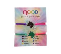 Uqezagpa Bracelets réglables réactifs à la température pour filles, cadeaux d'anniversaire, accessoires d'amitié, fournitures de fête, bijoux sensibles à la température, One Size, Comme décrit