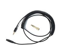 Uqezagpa Câble audio amélioré pour casque K702 K712 K245 K240 K241 Q701 avec connecteurs plaqués or de 6,35 mm avec revêtement en PVC et câble sonore d'ingénierie