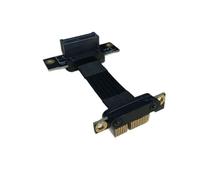 Uqezagpa Câble d'extension universel PCIe4.0 1 x pour mises à niveau de bureau et constructions douanières
