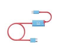 Uqezagpa Câble Global Change 2 Link pour une résolution 4K à 60 Hz Transportable Plan Play Utilisation Chien Charge rapide autorisée Connexion autorisée