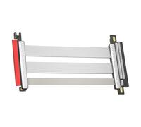 Uqezagpa Câble PCIe 5.0 X16 32GT/s Connecteurs dorés Refroidissement renforcé pour jeux et RX 7900XTX ITX Exhalation Defended PCIe