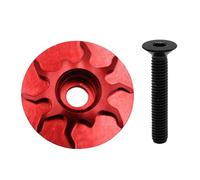 Uqezagpa Capuchons de potence de vélo en alliage d'aluminium haute résistance Durabilité Cache-vis pour de meilleures performances de cyclisme