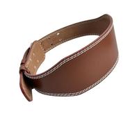 Uqezagpa Ceinture classique réglable pour homme et femme avec soulagement lombaire et décoration de remise en forme ergonomique pour s'asseoir, marron, L