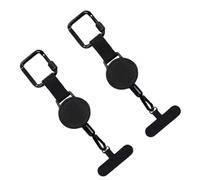 Uqezagpa Ceinture de sécurité pour téléphone modifiable contre le cambriolage, sangle à clip rétractable, sécurisée contre le scellement rapide dans la nature expéditions quotidiennes voyage ceinture