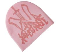 Uqezagpa Chapeau à motif jacquard pour femme et fille populaire au crochet sans bord tendance hiphop crâne occidental bandeau chaud pour activités de plein air, a, Taille unique