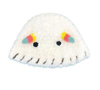 Uqezagpa Chapeau de pêcheur amusant en peluche pour enfant, costume de cosplay pour jeune mode au quotidien
