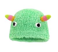 Uqezagpa Chapeau de pêcheur amusant en peluche pour enfant, costume de cosplay pour jeune mode au quotidien