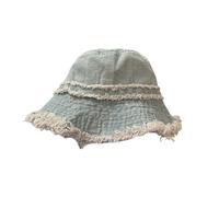 Uqezagpa Chapeau de pêcheur décontracté à l'ancienne école pour le voyage, le fitness, l'entraînement pour femme, bleu clair, Taille unique