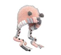 Uqezagpa Chapeau en peluche Monstres élégants pour enfants et adolescents - Chapeau tendance tendance pour queue de cheval
