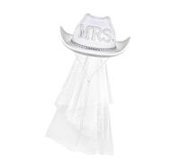 Uqezagpa Chapeau Fedoras étincelant avec strass pour enterrement de vie de jeune fille, marié, acteur, actrice, mariée, enterrement de vie de jeune fille