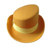 Uqezagpa Chapeau léger réglable à la mode accessoire de costume de magiciens pour événement à la mode et usage quotidien rétro mode