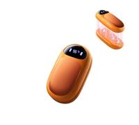 Uqezagpa Chauffe-mains multifonction rechargeable de type fendu pour le réchauffement avec partie amovible, facile à transporter