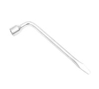 Uqezagpa Clé à douille en forme de L pour roue de voiture et camion 17/19/21/22/23/24 mm Entretien du véhicule