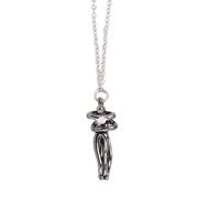 Uqezagpa Collier avec chaîne unique pour couple romantique symbolisant l'amour et l'intimité Texture métallique pour divers