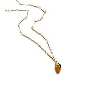 Uqezagpa Collier avec pendentif coloré fraise, banane, pastèque, mangue, bijoux tendance, longueur réglable pour un usage quotidien, collier tendance décontracté, taille unique, Comme décrit, Comme