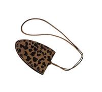 Uqezagpa Collier avec pendentif léopard unique à suspendre - Style élégant pour femme tendance - Accessoires uniques, 1, Simili cuir, Pas de gemme