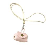Uqezagpa Collier coloré en cuir synthétique avec pendentif pour femme, inspiré du printemps, longue sangle de cou avec dopamine, 5.5*3.6cm, Cuir