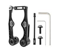 Uqezagpa Collier de frein en V pour vélo pliable en alliage d'aluminium léger - Bras court/long - Étrier de frein