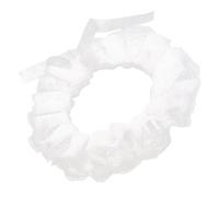 Uqezagpa Collier ras du cou vintage clown double couche en dentelle à volants pour bal masqué fête à thème victorien col en dentelle