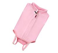 Uqezagpa Combinaison de convalescence confortable et réglable pour chats - Body respirant pour protéger les plaies après léchage chirurgical - Vêtements réglables pour chats