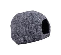 Uqezagpa Compacts Resins Aquariums Cave avec Base Elevage Cachettes pour Poissons Crevettes et Cachette Accessoire Aquariums