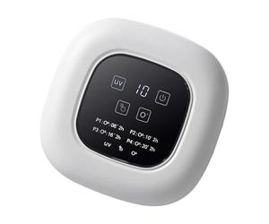 Uqezagpa Conduit de purification d'air portable intelligent pour animal domestique, chambre à coucher, maison, voiture, générateur de mur chaud pour économiser de l'espace