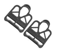 Uqezagpa Convertisseur de pédales de verrouillage pour vélo de route - Adaptateur de pédale sans clip - Adaptateur de plateforme pour vélos