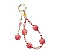 Uqezagpa Cordon à breloques tendance - Décoration élégante pour gadgets, portefeuilles, utilisation quotidienne, accessoire coloré pour téléphone