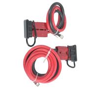 Uqezagpa Cordon d'alimentation de treuil d'urgence de 2,1 m avec mécanisme de libération instantanée robuste pour cordon d'alimentation de treuil résistant à la récupération hors route