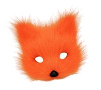 Uqezagpa Costume de loup renard en peluche pour femme et fille, déguisement d'Halloween, gants de cosplay