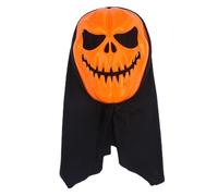 Uqezagpa Costume effrayant pour bal masqué, carnaval, fête d'Halloween, spectacles, déguisements effrayants pour femmes, hommes, festival, Halloween, bal masqué, fête, tête complète