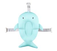 Uqezagpa Coussin de bain pour bébé, lit de douche flottant pour nouveau-nés et nourrissons, design antidérapant avec design ergonomique