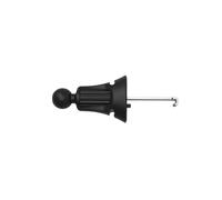 Uqezagpa Crochet de sortie d'air de rechange pour support de téléphone - Clip de fixation pour grille d'aération de voiture - 17 mm