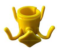 Uqezagpa Crochet de suspension pour parapluies, 4 broches, accessoires de plage, gadget réglable