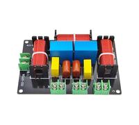 Uqezagpa Croisement électronique professionnel 3 voies pour haut-parleurs Diviseur de fréquence 200 W Puissance Phase Correction 4 ~ 8 Ohm Accessoire