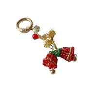 Uqezagpa Décoration de téléphone portable de Noël sur le thème des vacances, cloches pour téléphone, décoration de Noël pour les créateurs de tendances, taille unique, Comme décrit, Comme décrit.