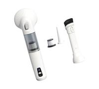 Uqezagpa Dispositif d'aspiration portable pour poils d'animaux domestiques avec peigne en acier inoxydable pour recueillir efficacement les poils de perte, facile à nettoyer, pour une utilisation à la