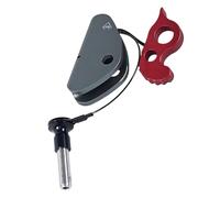 Uqezagpa Durabilité Détachable Corde Descendeur Précisions Régulable Descendeur Avec Harnais Multiples Modulaires Dispositif de Protection Anti-Chute