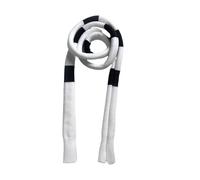 Uqezagpa Écharpe fine en tricot pour femme, foulard, sac à main, ceinture, tour de cou, écharpe tricotée pour homme, Noir , taille unique