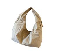 Uqezagpa Élégant sac à bandoulière en nylon pour les aisselles - Sac à main spacieux pour une utilisation tendance et pratique en diverses occasions - Sac à bandoulière élégant en nylon, kaki