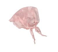 Uqezagpa Élégante écharpe triangulaire en dentelle pour femme - Accessoire de mode - Lavable en machine - Accessoires photo - Écharpe à imprimé floral - Accessoire pour cheveux et cou, a, Taille