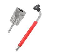 Uqezagpa Ensemble de vélos multifonction comprenant un extracteur de manivelle pour une réparation rapide et rapide des manivelles de vélo en acier