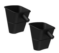 Uqezagpa Entonnoir à farine avec bec coudé à 30 degrés pour économiser de l'espace pour accessoires de mixage accessoires distributeur flexible accessoire cuisine silicone