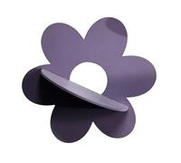 Uqezagpa Étagère murale unique en forme de fleur bohème avec élégante touche de cristal pour chambre à coucher ou bureau