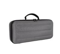 Uqezagpa Étui de protection à 75 % pour claviers mécaniques, sac de voyage rigide pour claviers de jeu 84 touches, rangement de protection avec repose-poignet